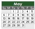 May 2012 Calendar