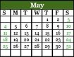 May 2025 Calendar