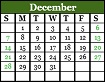December 2025 Calendar