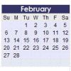 February 2011 Calendar