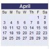 April 2011 Calendar