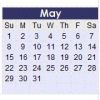 May 2011 Calendar