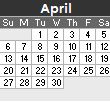 April 2014 Calendar