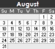 August 2014 Calendar