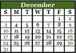 December 2017 Calendar