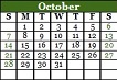 October 2018 Calendar