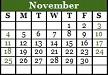 November 2018 Calendar