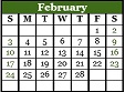 February 2019 Calendar