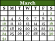 March 2019 Calendar