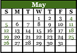 May 2019 Calendar
