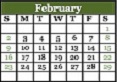 February 2020 Calendar