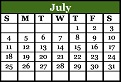 July 2021 Calendar