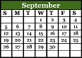 September 2020 Calendar