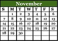 November 2021 Calendar