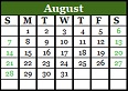 August 2022 Calendar
