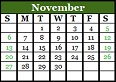 November 2022 Calendar