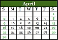 April 2023 Calendar