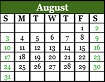 August 2025 Calendar