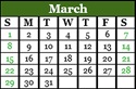 March 2026 Calendar