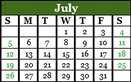 July 2026 Calendar