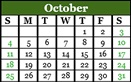 October 2026 Calendar
