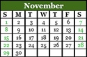 November 2026 Calendar
